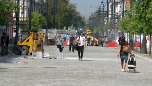 БЛИЗИТСЯ ДАТА ОТКРЫТИЯ ПЕШЕХОДНОГО ЦЕНТРА